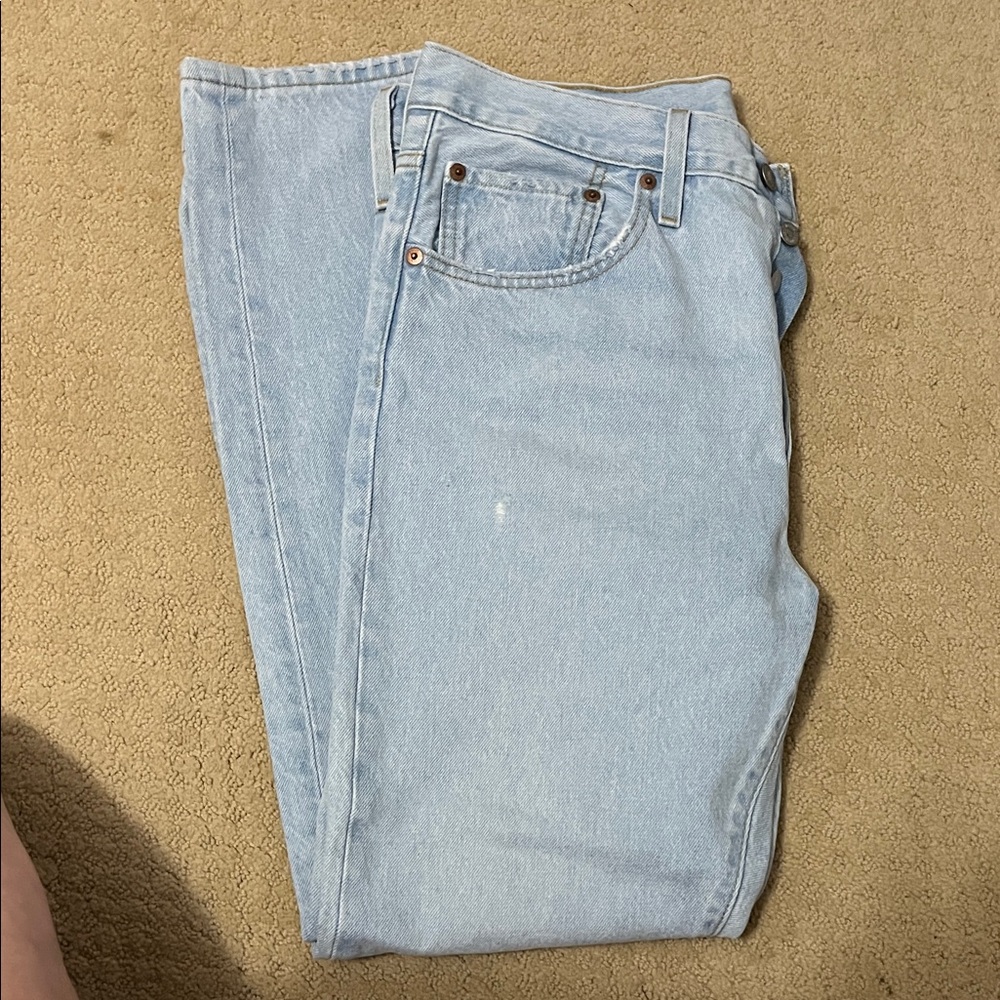 Levi's Straight Jeans in Light Blue